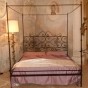 60 - Letto a baldacchino 175x200  - testata indipendente 170x82